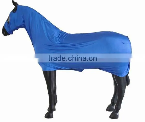 Royal Blue Elastic Lycra Body Suit