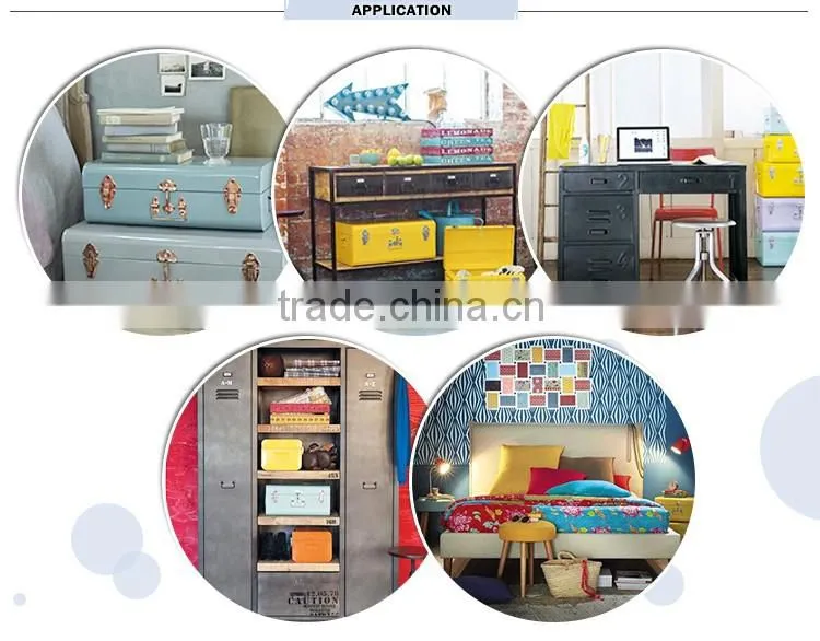 high quality colorful metal storage box