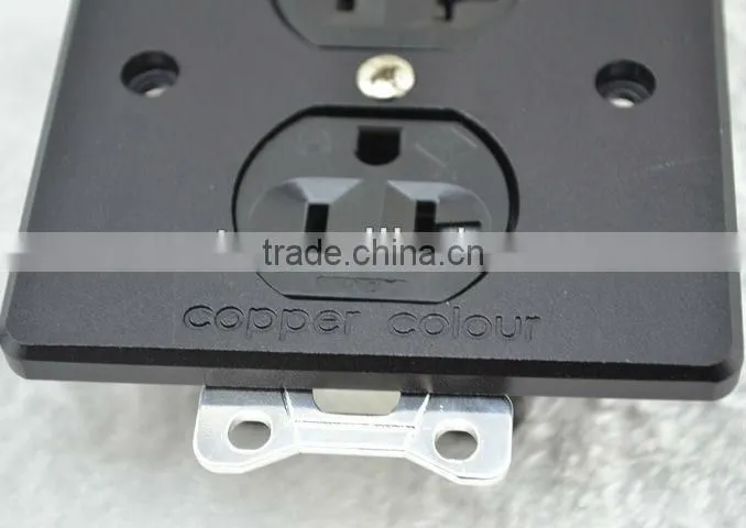 EX-126HE-S OFC Silver Plated High level AC Wall Outlet