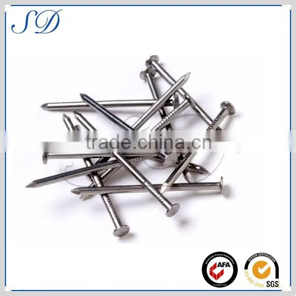 Factory manufacture high quality hardened steel concrete nails