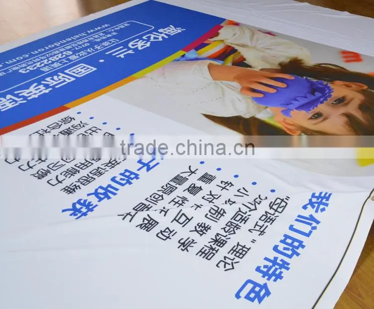Knitted Polyester Banner Printing, Outdoor Banner, Cloth Banner
