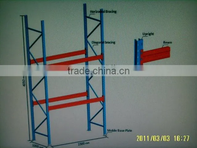 metal pallet racking