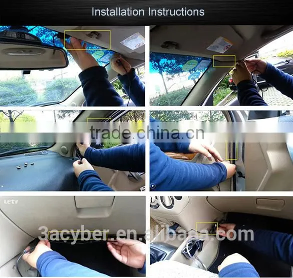 2.7" LCD Dash Car DVR Camera Recorder G-sensor