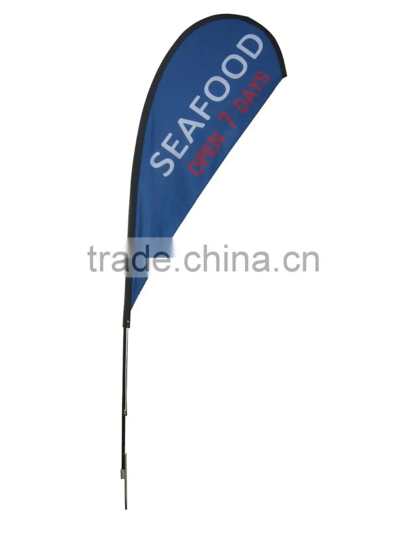 Promotional wholesale outdoor decorative flags banners