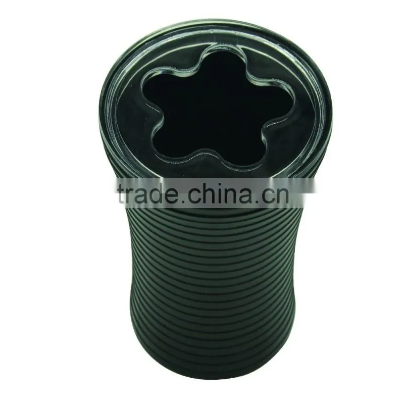 Household Black Plastic Toothbrush Holder