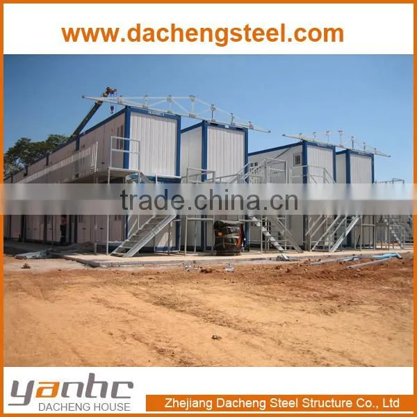 Prefabricate Flatpacks Container Modular Labor Camp For Dwelling Accommodation