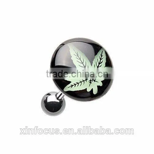 Glow in the Dark Cartilage Tragus Earring