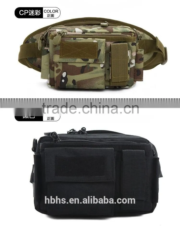 Canvas military small message sport waist bags