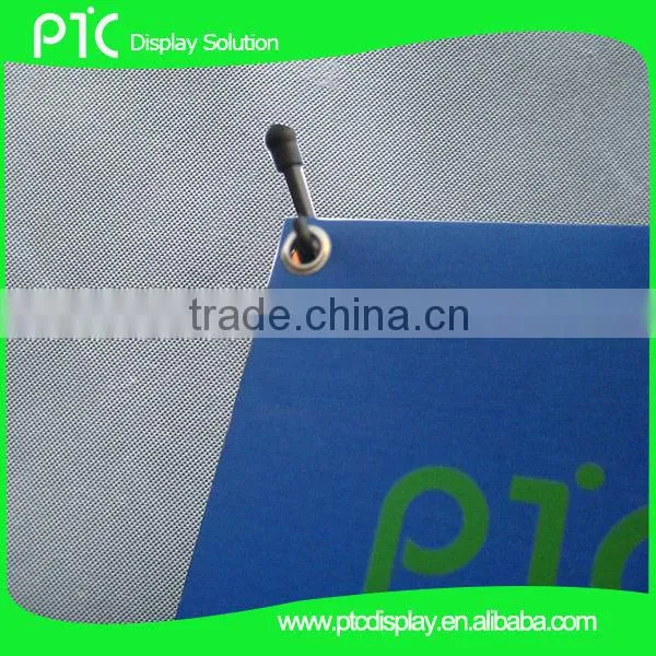 Big desktop banner stand display