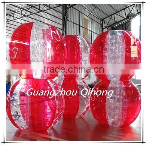 hot sale bubble ball suit, plastic bubble ball, human bubble ball