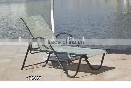 00 indoor furniture luxury elegant rattan royal sun chaise lounge chair YPS068