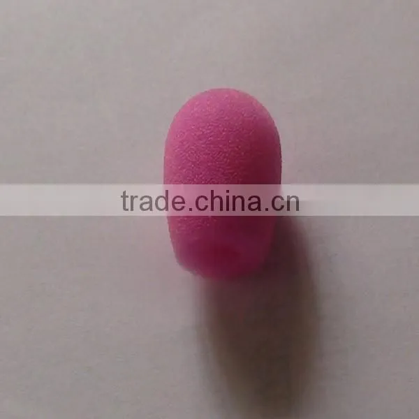 Custom foam microphone sponge cover with printing