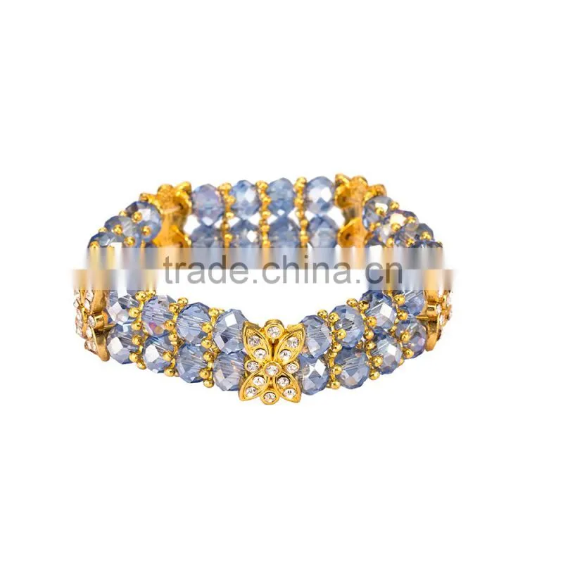 Free sample 2016 handcraft lady charm bead bracelet