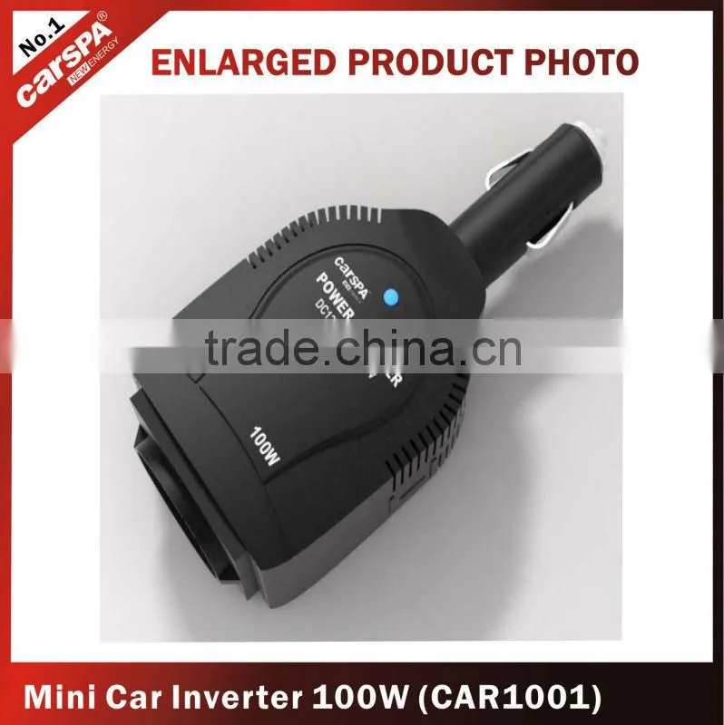 High Quality Single Phase 100W Car DC to AC Power Inverter
