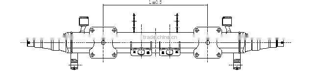 cantilever spider bogie
