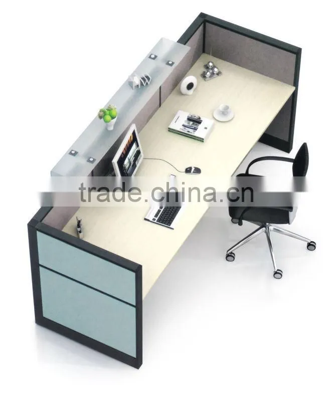 Durable used reception counter standard cashier table