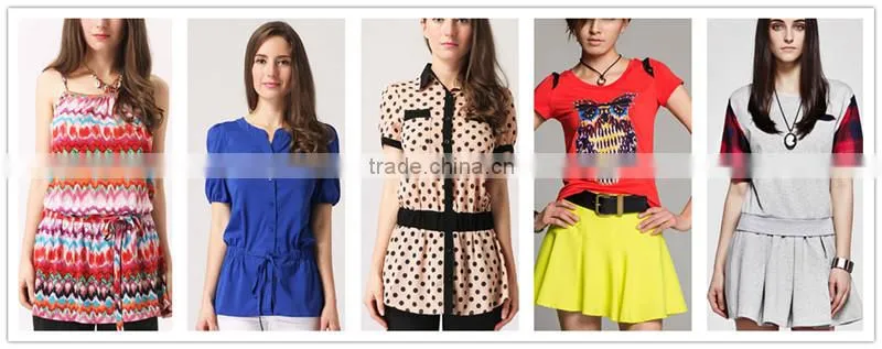 2014 New Design Fashion blouse and skirt