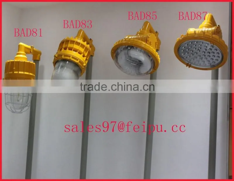 BAD87 ATEX certificate flame proof pendant luminare for explosive location