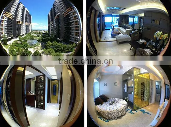 Mobile phone Aluminum magnetic 190 Degree Super fisheye camera lens
