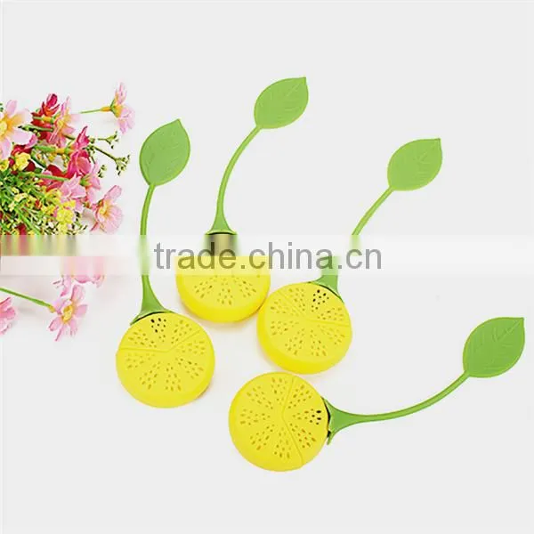 Various types of silicone and stainless steel tea strainer