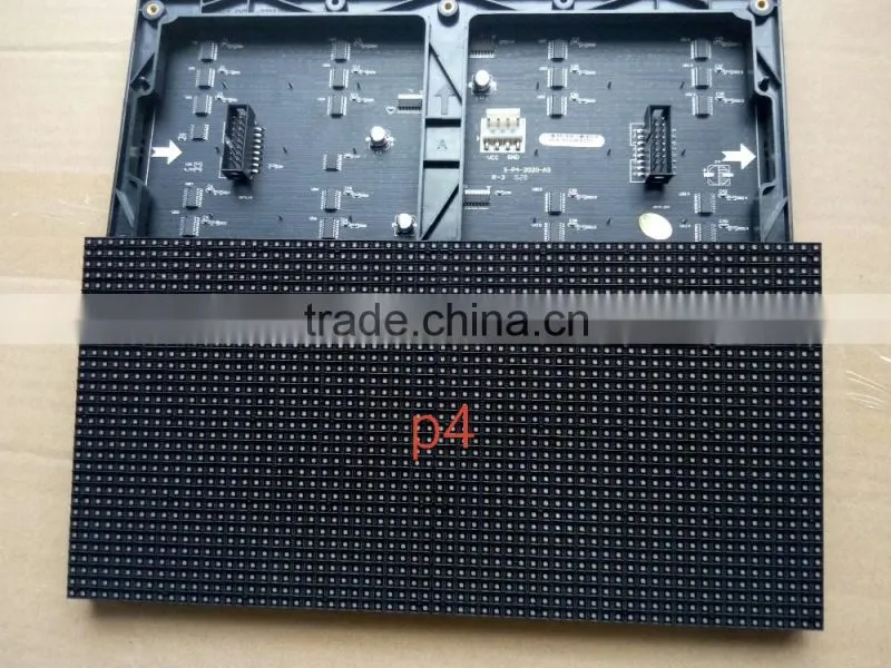 alibaba korea p4 led /lcd smd led display screen indoor full color