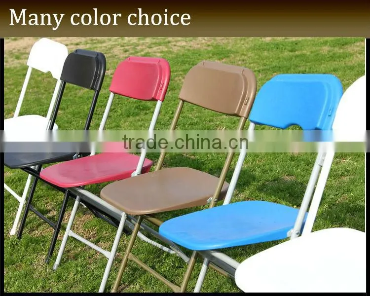 Modern Cheap Plastic Comfortable Folding Chair JC-H36