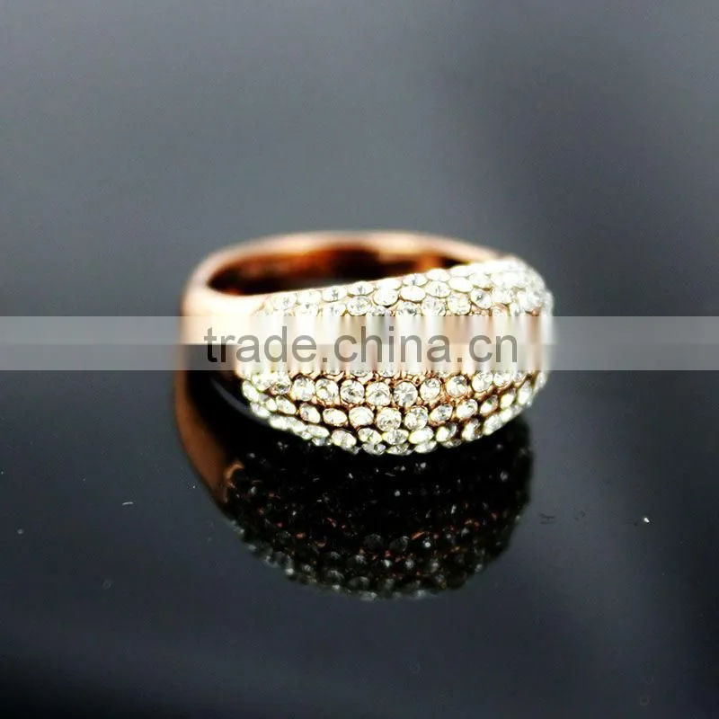rings with crystals