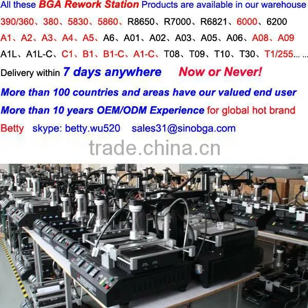 DH-A3 laptop BGA reballing station,BGA repair work station with laser alignment repair station