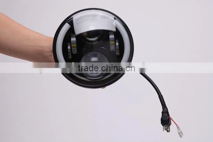 Hi/Low 60W Jeep Wrangler 7inch Led Headlight with DOT Certificate