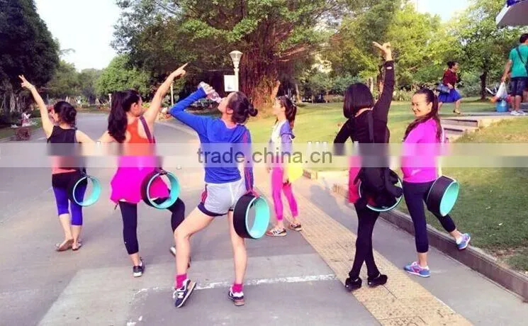 VYW601 Ningbo Virson Factory wholesale different colors back training Yoga wheel