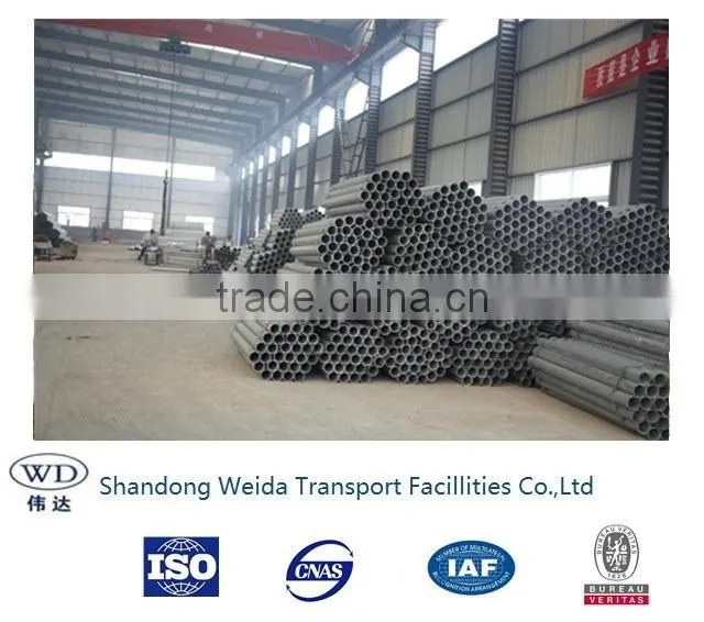 Metal Square Post Highway Guardrail Used