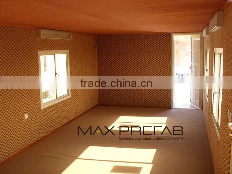 Low cost movable prefab shipping container house for sale