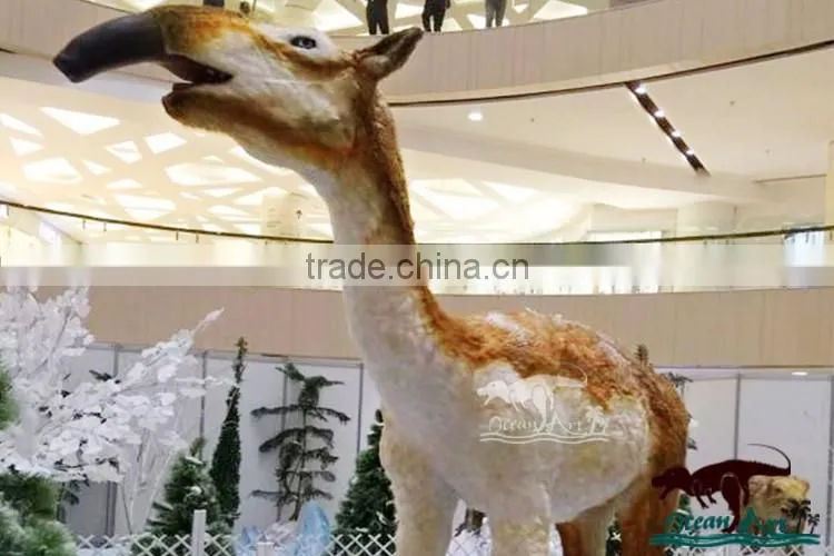 OA4027 Artificial life size Ice Age animatronic animal exhibition