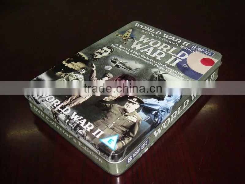 Exquisite Tin Box for CD