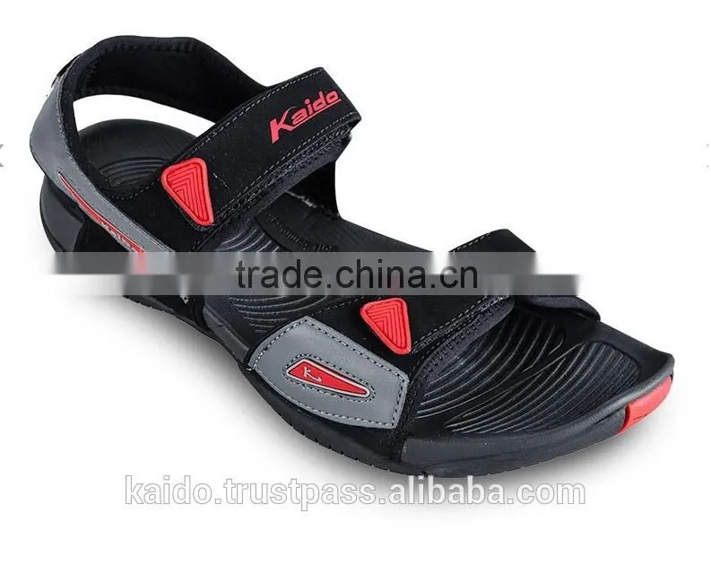 Kaido KD 4501 Black-Red Sandal