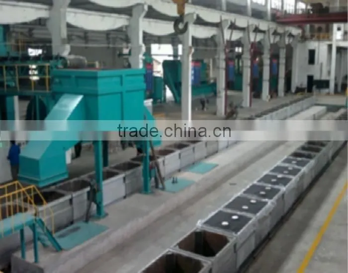 Qingdao latest automation control EPC casting production line