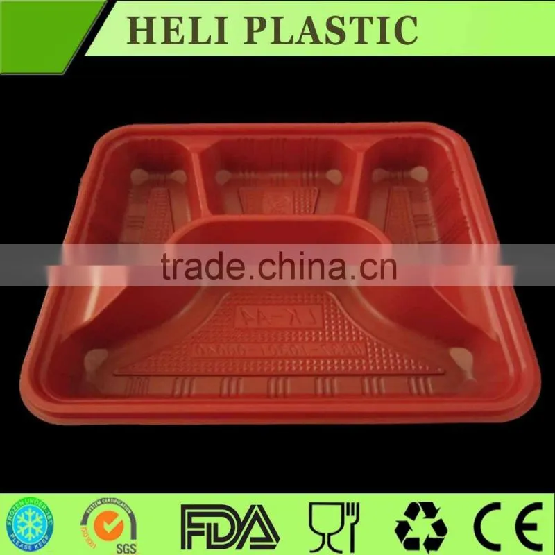 Take away food container disposable plastic food container