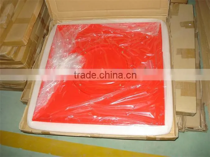 Stainless steel coffee table with clear tempered glass top (NS1103)