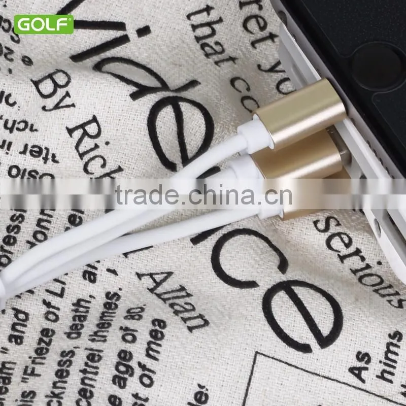 GOLF new arrived metal braided cable charging cable usb cable for micro and 8 pin