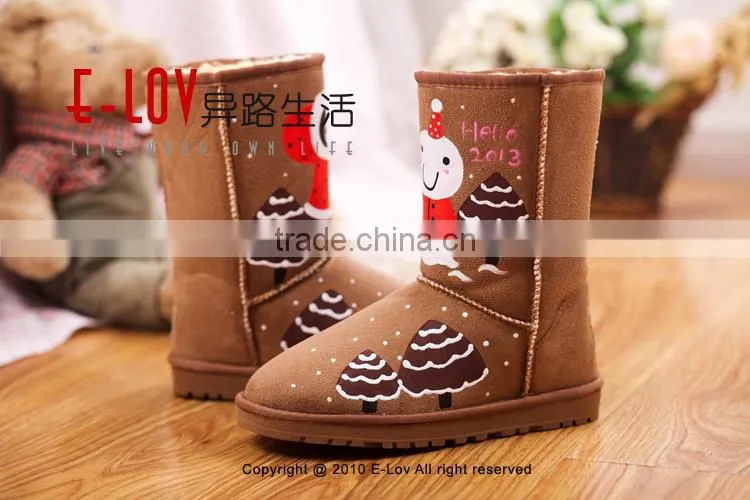 2016 hot sales high quality and cheap kids snow boots