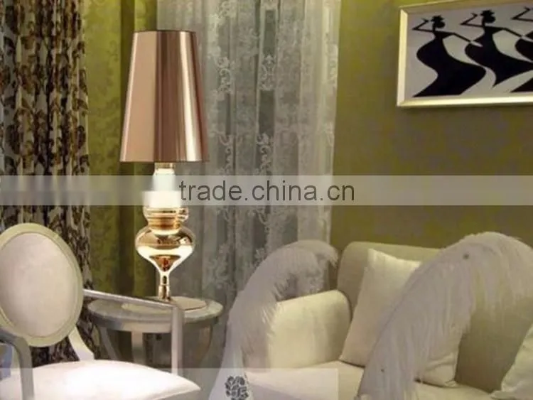 CE RoSH decoration hotel colorful table light design and modern restaurant table lamp
