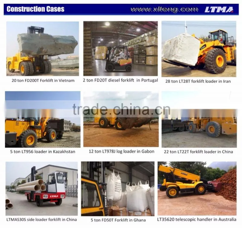 Price competitive sell well LTMA 1- 10 ton diesel fork lift