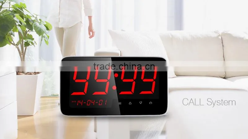 2015 NEW!!!999 transmitters queue machine, meal-taker wireless restaurant table buzzer remote waiter calling system
