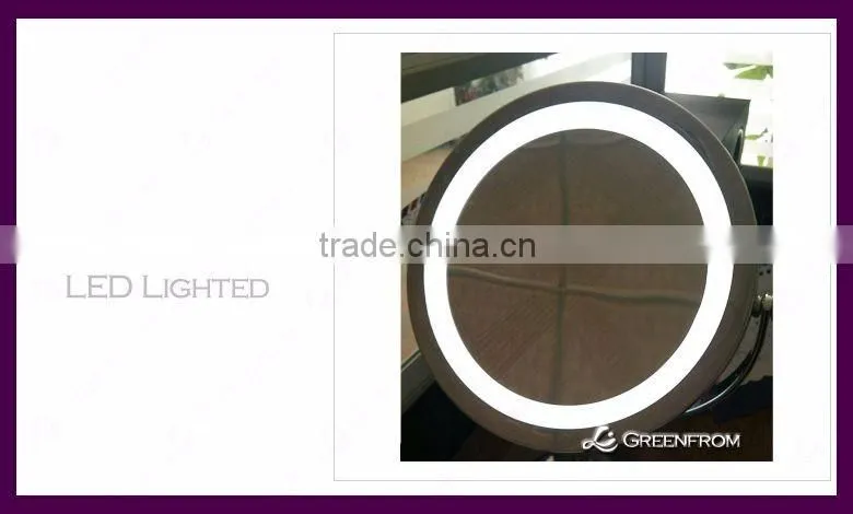 LED makeup mirror, desktop cosmetic mirror