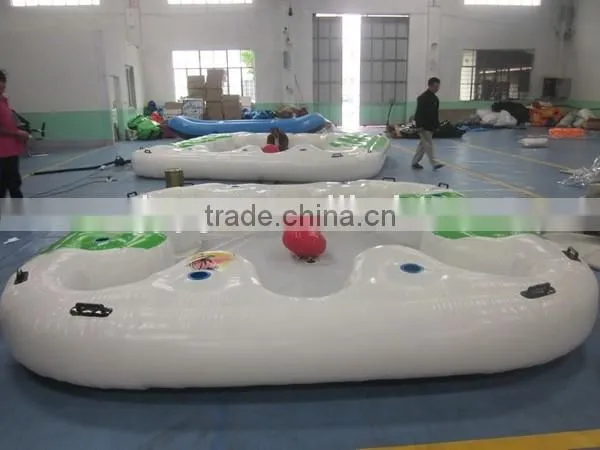 2016 Sunjoy 8 person inflatable floating island for sale