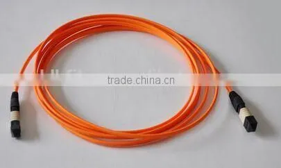 12 cores fun-out type SM mpo-lc fiber optical patch cord