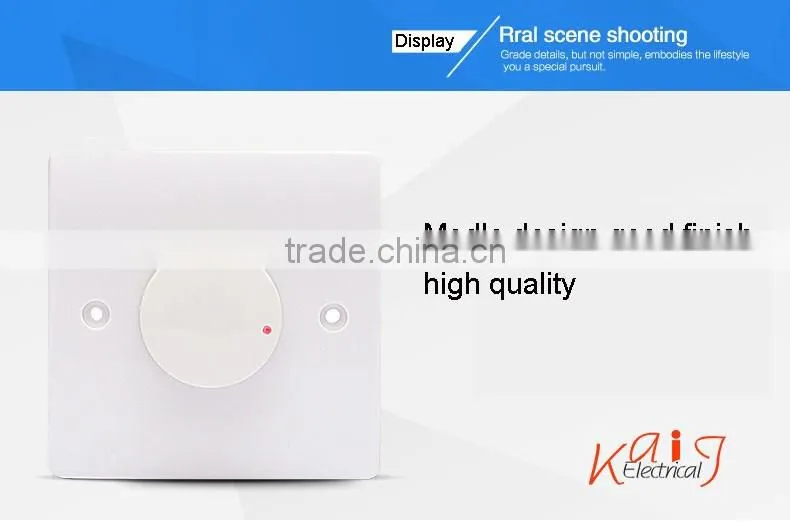 British Standard Electrical Light dimmer Switch
