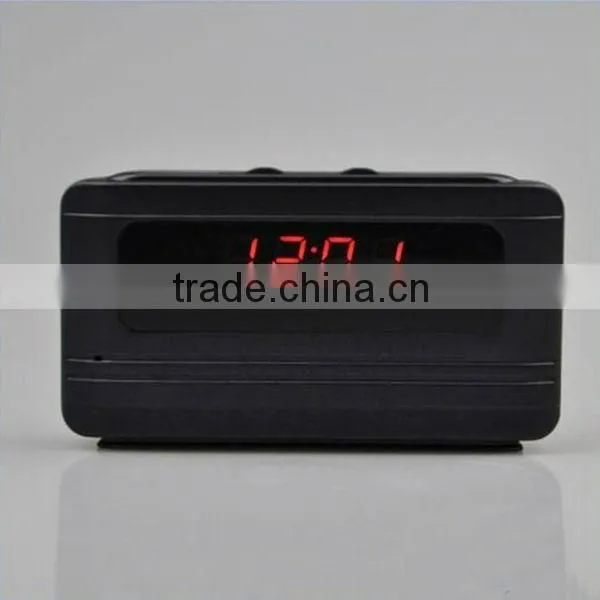 mini Alarm clock camera V6 with motion detection clock hidden camera