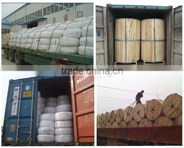 8000/6201 AAAC Aluminum Alloy conductor Mulberry 150.9mm2/Ash 180.7mm2/elm211.0mm2/ Poplar 239.4mm2/Upas 362.1mm2/Rubus 586.9mm