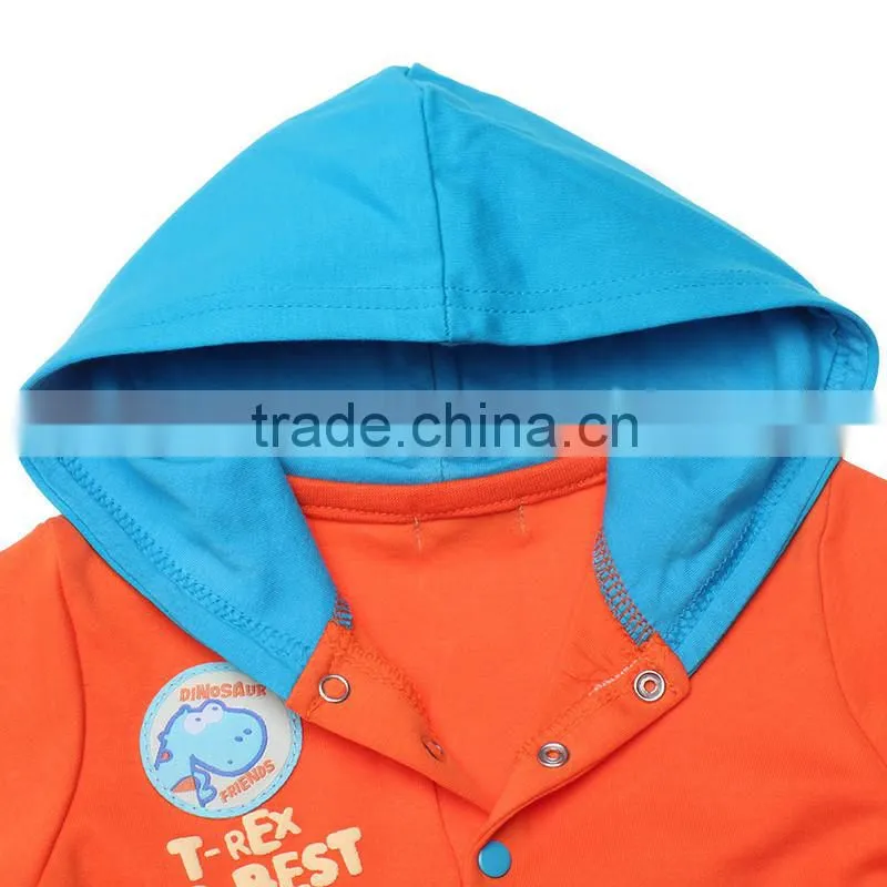 newborn baby rompers orange blue wholesale baby boy online clothing store